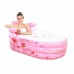 Inflatable bathtub Thicken adult for plastic bathtubs  collapsible tub  bath tub  bath tub  bath tub 1609075cm (Color : Pink) - B07C97CD4X